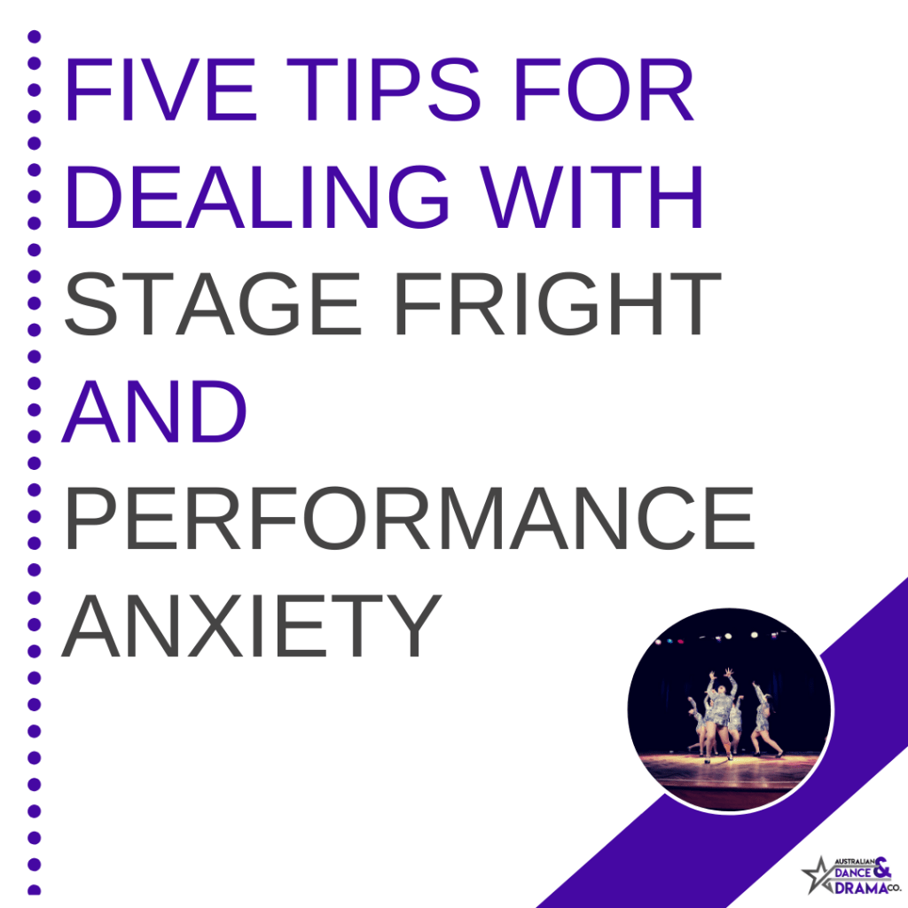 Dealing with Stage Fright and Performance Anxiety